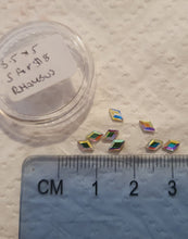 Load image into Gallery viewer, AB Crystal Rhombus 5mm - Kraken&#39;s Nails 
