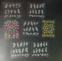 Load image into Gallery viewer, 15 sheets of flower stickers - Kraken&#39;s Nails 
