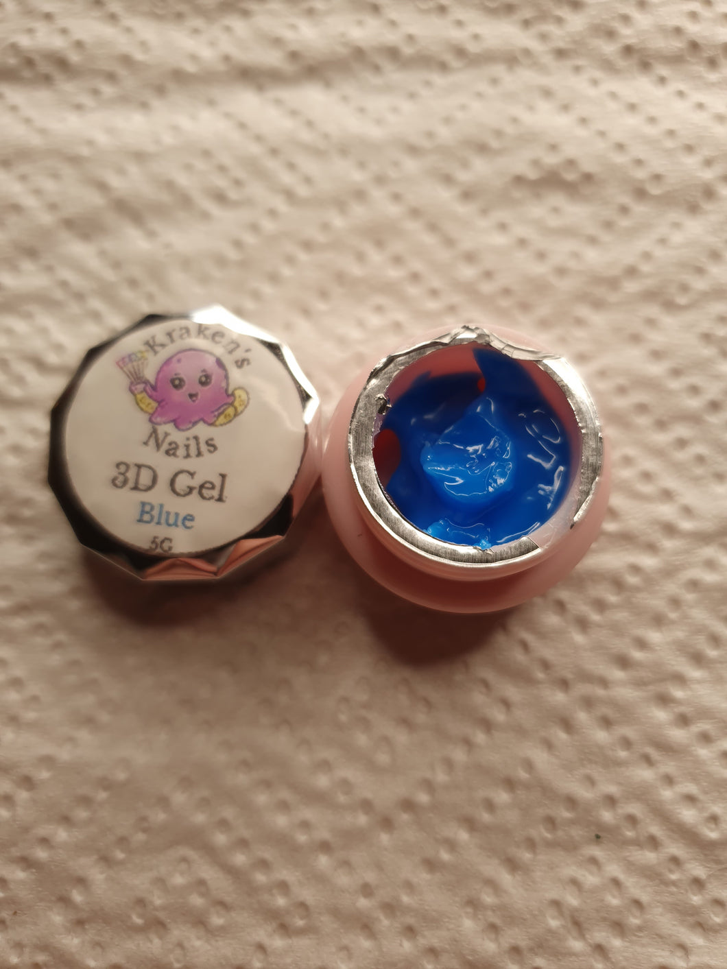 Blue 3D Gel