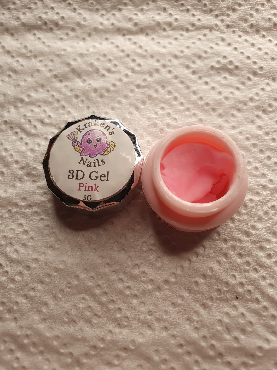 Pink 3D Gel