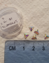 Load image into Gallery viewer, AB Crystal Triangles 5mm - Kraken&#39;s Nails 
