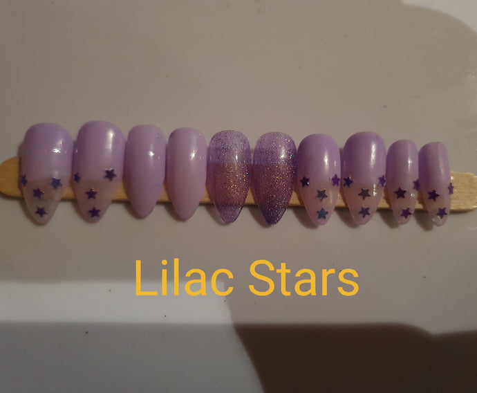 Lilac Stars - Kraken's Nails 