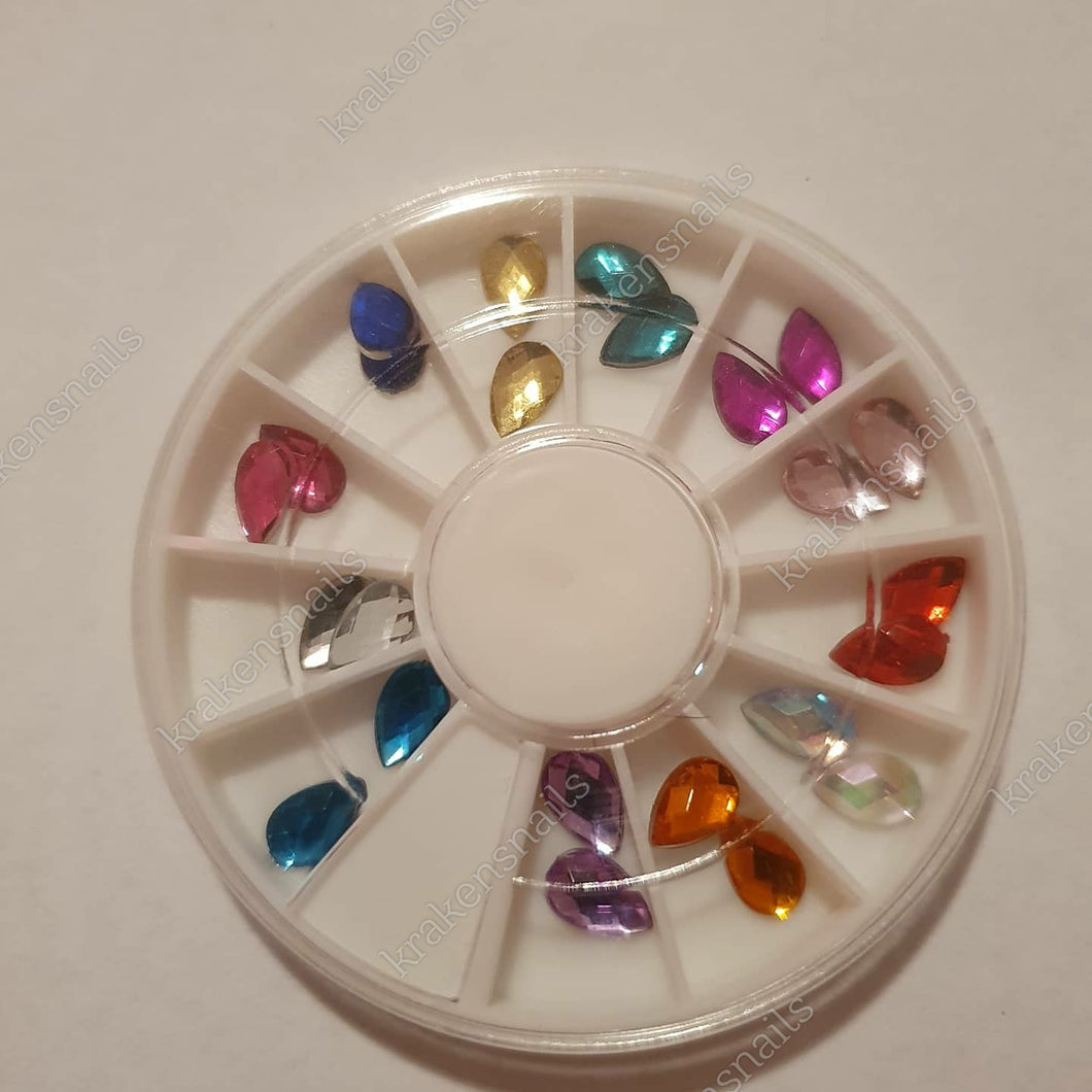 Acrylic Rhinestone Wheel - Kraken's Nails 