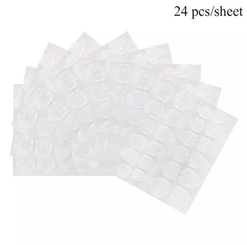 24 Clear Nail Adhesive Tabs - Kraken's Nails 