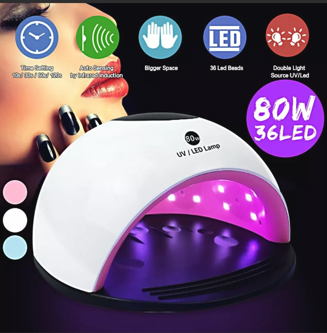 80w UV/LED Nail Lamp - Kraken's Nails 