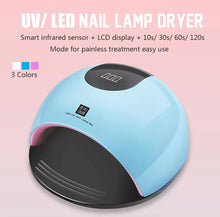 Load image into Gallery viewer, 80w UV/LED Nail Lamp - Kraken&#39;s Nails 
